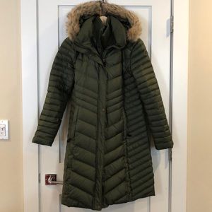 Marc New York winter coat with real fur collar